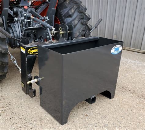 steel box for 3 point hitch|3 point hitch utility box.